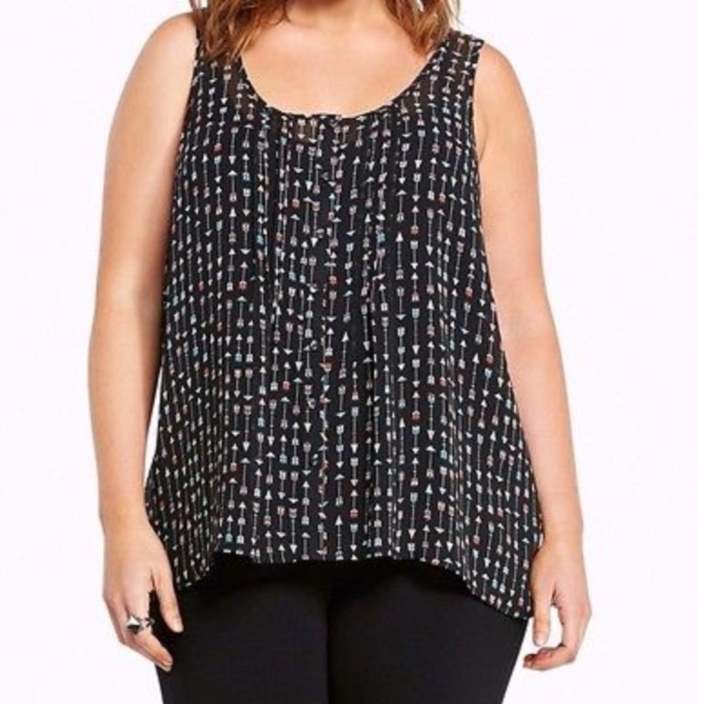 Arrow Print Tank Top